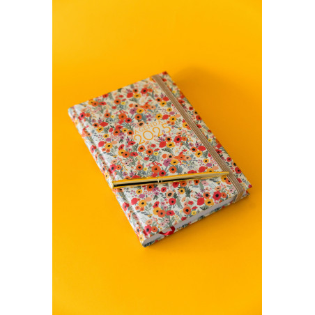 Agenda à fleures